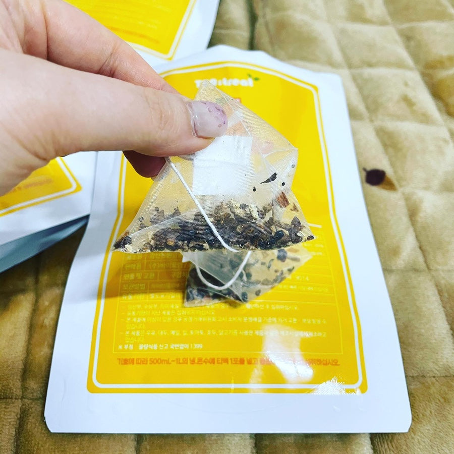 Trà Túi Lọc Hỗ Trợ Tiêu Hoá Vị Quýt Yeowoo Tea 20 Gói