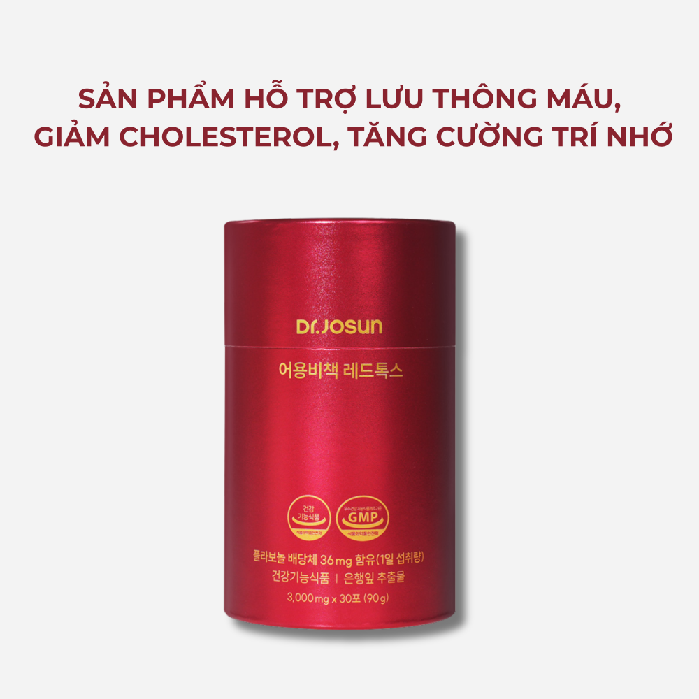 Sản Phẩm Hỗ Trợ Giảm Mỡ Thừa, Chống Oxy Hóa Và Cải Thiện Cholesterol DrJosun