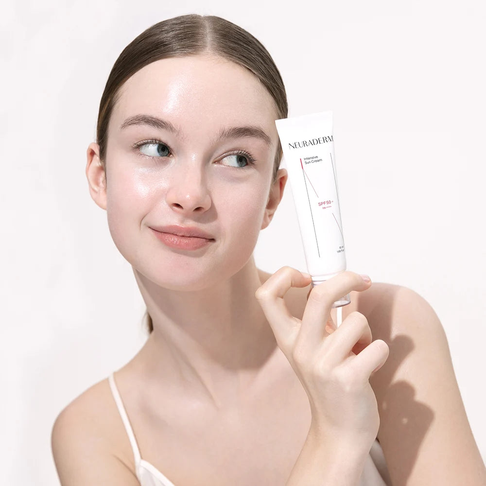 Kem Chống Nắng Nâng Tone Tự Nhiên SPF 50+, PA++++ NEURADERM Intensive Sun Cream 50ml