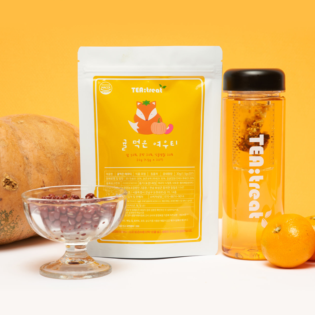 Trà Túi Lọc Hỗ Trợ Tiêu Hoá Vị Quýt Yeowoo Tea 20 Gói