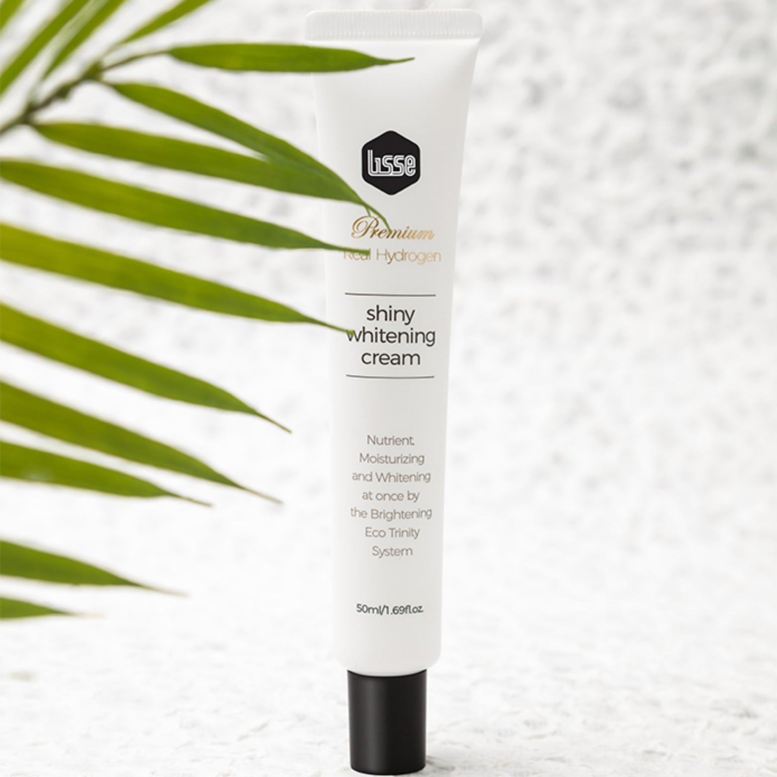 Kem Face Dưỡng Trắng Da Lisse Real Hydrogen Shiny Whitening Cream Tuýp 50ml