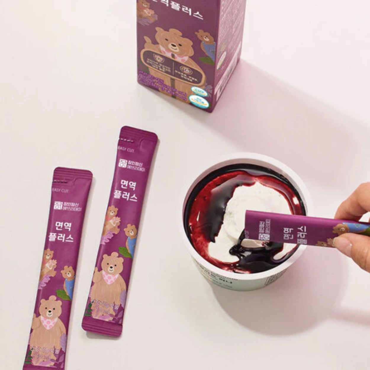 Thực Phẩm Hỗ Trợ Tăng Cường Hệ Miễn Dịch ELDERBERRY ZINC PLUS JANGINJEONGSIN EVERYDAY ( 15gói/hộp)