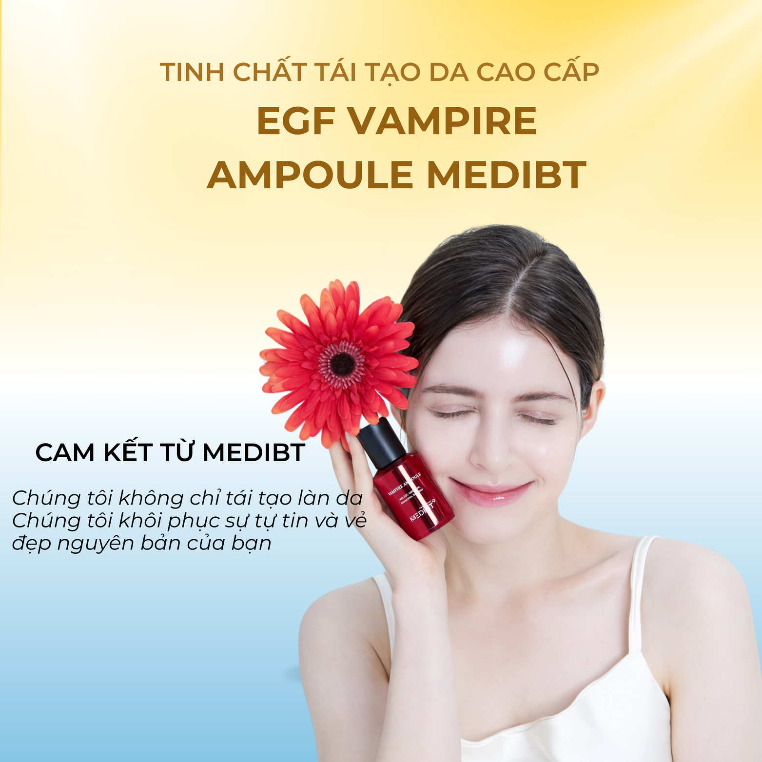Tinh Chất Tái Tạo Da EGF Vampire Ampoule MEDIBT