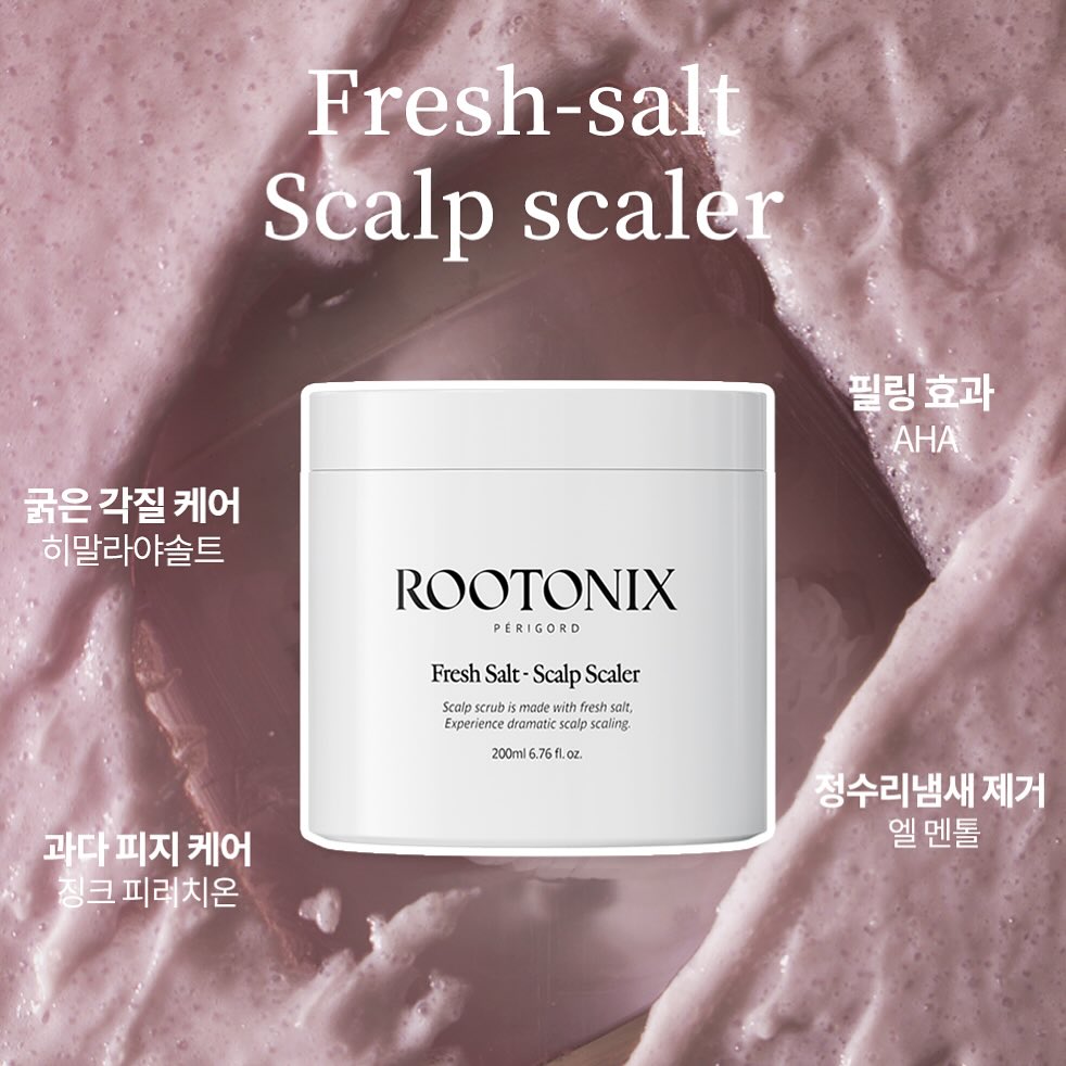 Tẩy Tế Bào Chết Da Đầu Muối Hồng Himalaya Rootonix Scalp Scaling & Cooling Scrub 200ml