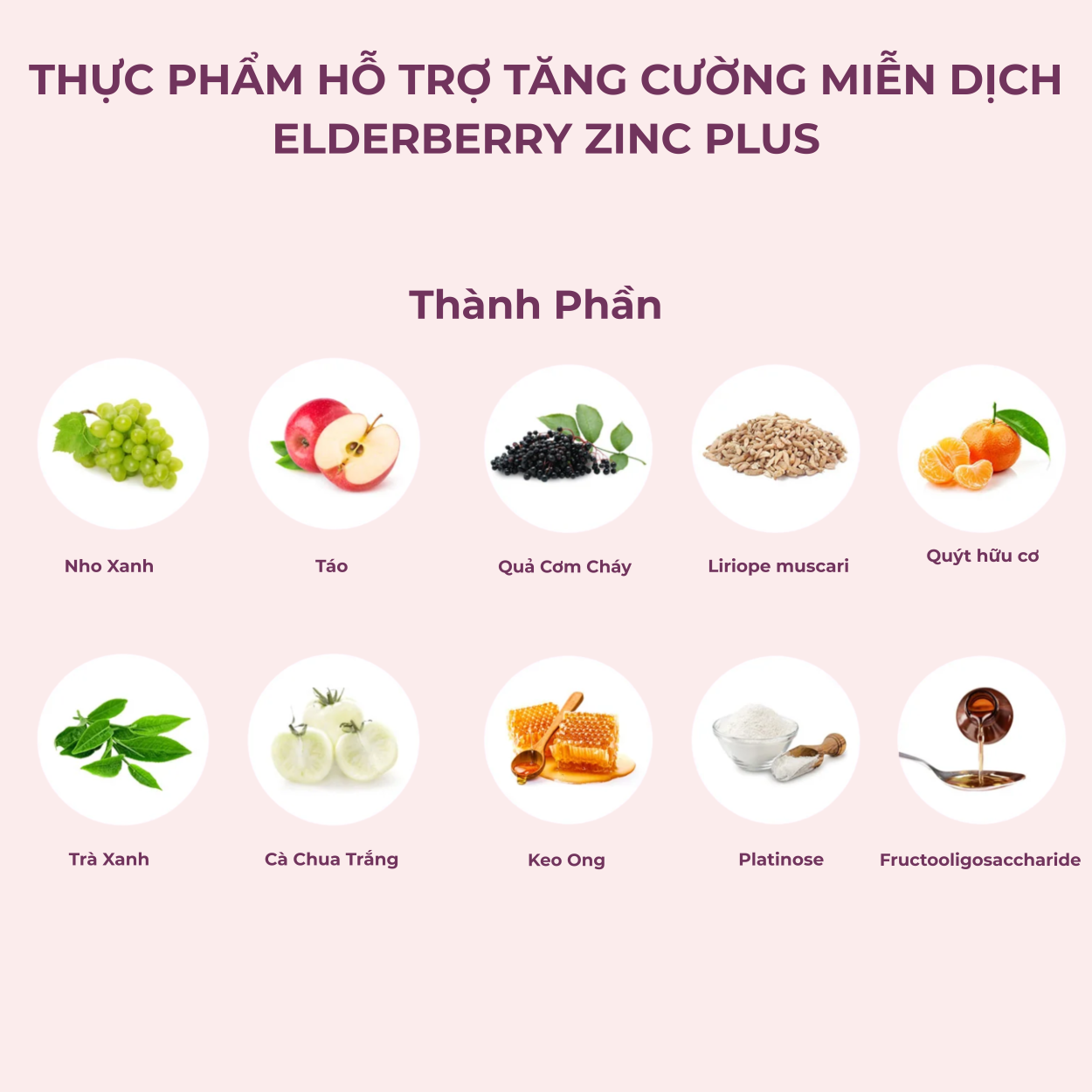 Thực Phẩm Hỗ Trợ Tăng Cường Hệ Miễn Dịch ELDERBERRY ZINC PLUS JANGINJEONGSIN EVERYDAY ( 15gói/hộp)