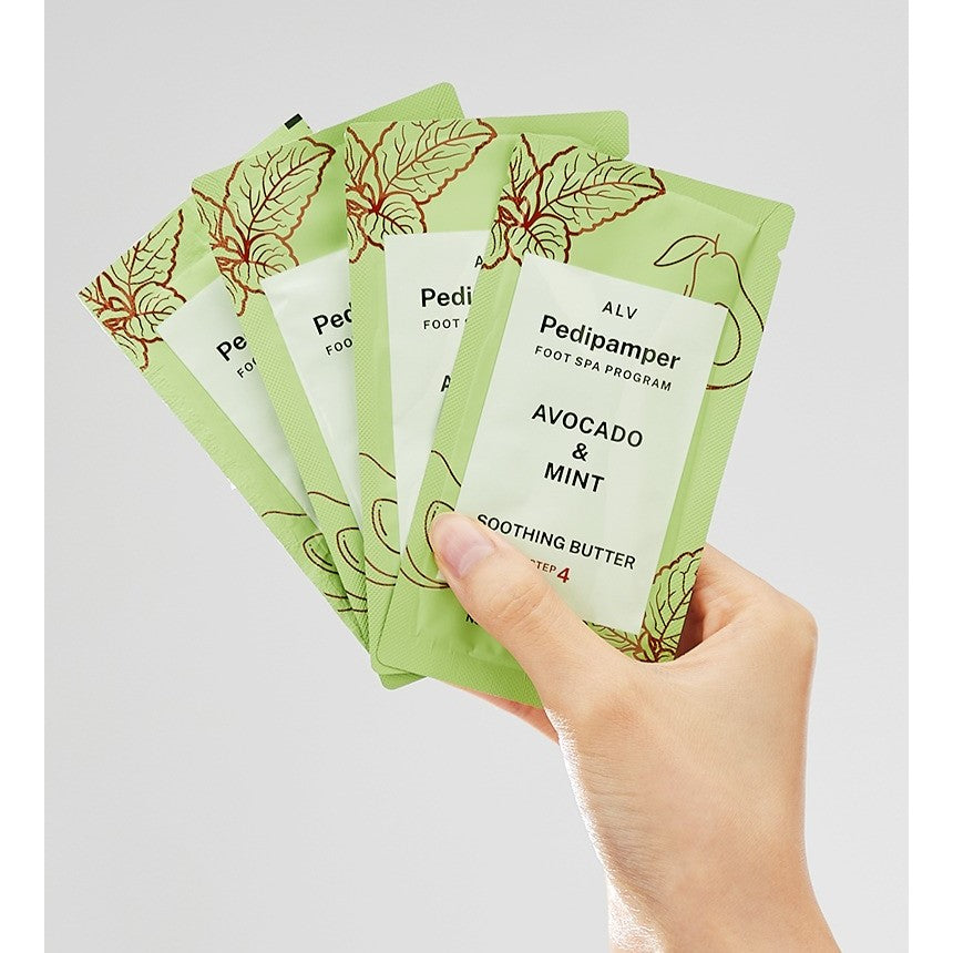Bộ Sản Phẩm Spa Chăm Sóc Da Chân Chuyên Sâu Tại Nhà Olve Pedipamper Foot Spa Program