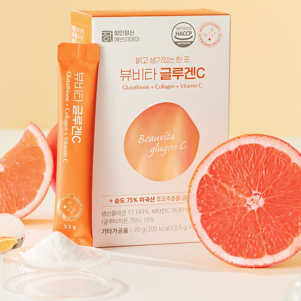 Collagen Dạng Bột Kết Hợp Với Glutathione Và Vitamin C